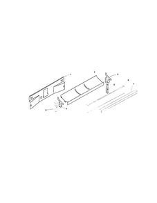 Toe Kick Diagram and Parts List for SMU7052US 09 Bosch Dishwasher