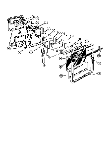 Msc38g Door Diagram and Parts List for MSC239  Thermador Range