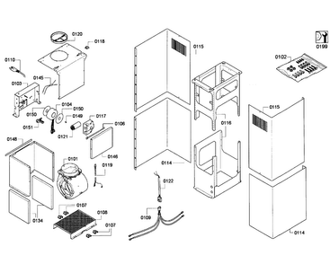 Part Location Diagram of 00651960 Bosch CABLE HARNESS