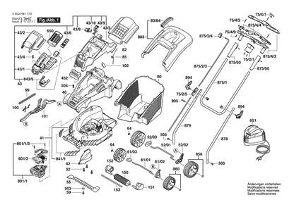 Part Location Diagram of F016L66005 Bosch Cutter Blade