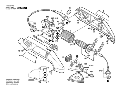 Part Location Diagram of 2605104408 Bosch Housing Section