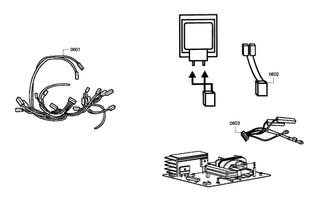 Wiring Diagram and Parts List for HBL5720UC 08 Bosch Microwave