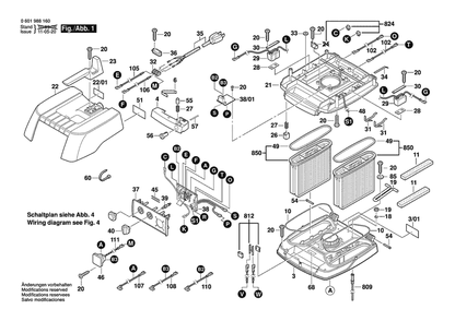 Part Location Diagram of 1600A000RW Bosch Tool LOAD ABSORBER
