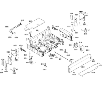 Part Location Diagram of 00648334 Bosch CONTROL UNIT