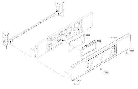 Part Location Diagram of 11005324 Bosch PANEL-FACIA