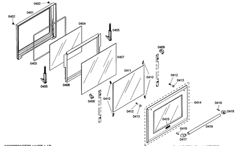 Part Location Diagram of 00603021 Bosch Plate