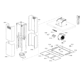 Part Location Diagram of 00795554 Bosch MOTOR-FAN