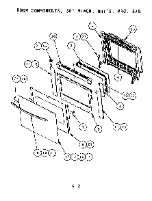 Part Location Diagram of 00486767 Bosch SEAL-DOOR