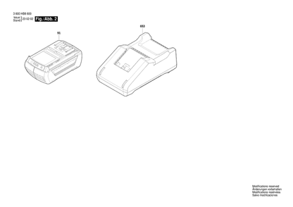Diagram 2 Diagram and Parts List for 3600HB8600  Bosch Chainsaw