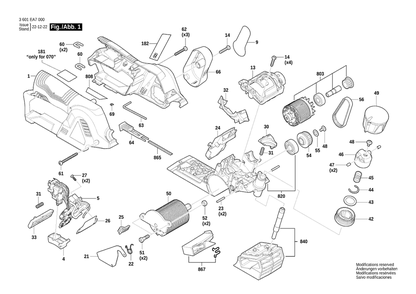Part Location Diagram of 16072335D3 Bosch Electronic Module