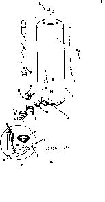 Replacement Parts Diagram and Parts List for 153335714  Kenmore Water Heater