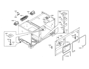 Blower/Fan Diagram and Parts List for PRD48JDSGU 11 Thermador Range