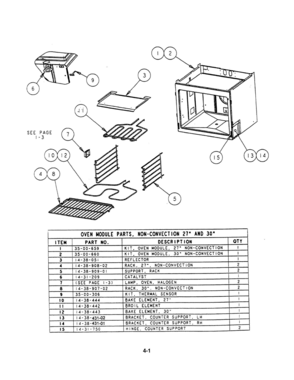 06 - OVEN MODULE NON-CONVECTION Diagram and Parts List for S272T  Bosch Range