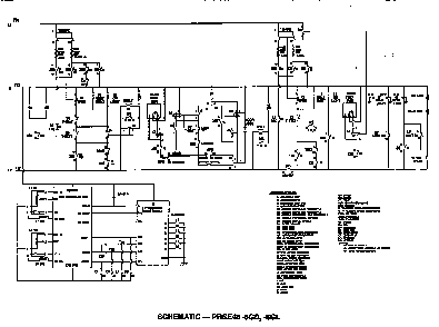 Schematic Diagram Diagram and Parts List for PRSE48-4GG  Thermador Range