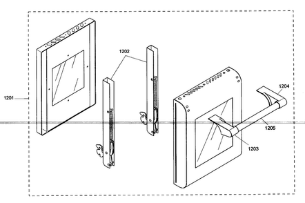 Small Door Diagram and Parts List for PRG486EDG04  Thermador Range