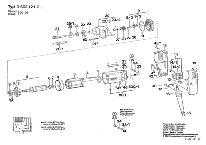 Part Location Diagram of 3605102022 Bosch Motor Housing