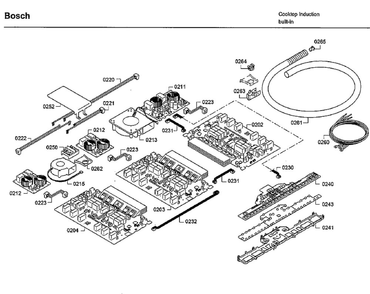 Part Location Diagram of 11029161 Bosch POWER MODULE NOT PRO