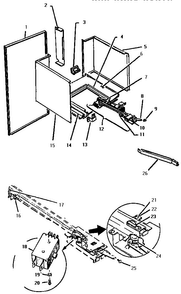 Section 13 Diagram and Parts List for MB245  Thermador Microwave