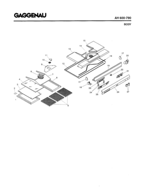 Part Location Diagram of 00498438 Bosch OPERATING MODULE