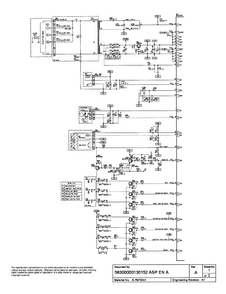 Diagram Diagram and Parts List for MEMCW271ES-01  Thermador Microwave