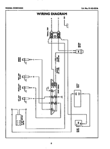 Wiring Diagram Diagram and Parts List for CGBD36RX  Thermador Grill