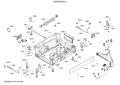 Part Location Diagram of 12028530 Bosch POWER MODULE PROGRAM