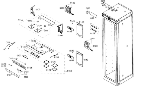 Part Location Diagram of 00636457 Bosch ACTIVE CARBON FILTER