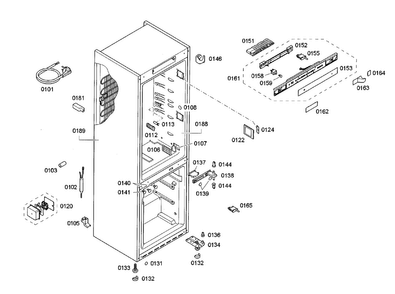 Part Location Diagram of 00617390 Bosch HINGE
