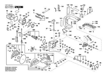 Part Location Diagram of 1609B03137 Bosch Tool SCREW