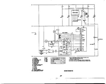 Schematic Diagram Diagram and Parts List for GSC30CVWC-01  Thermador Range