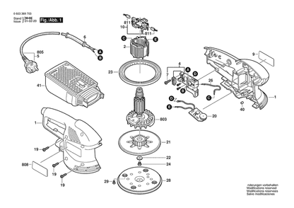 Part Location Diagram of 3604440527 Bosch Connecting Cable L=63 Mm White