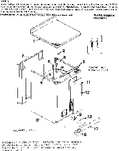 Non-functional Replacement Parts Diagram and Parts List for 153310211  Kenmore Water Heater