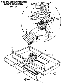 Part Location Diagram of 14-31-224 Bosch COVER, PLENUM FRONT