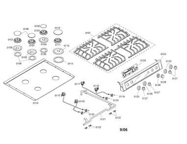 Part Location Diagram of 00703424 Bosch GLASS PANEL