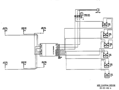 Section 4 Diagram and Parts List for SCG456RW  Thermador Cooktop