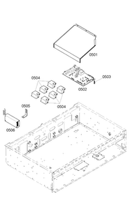Pcb's Assy Diagram and Parts List for PD366BS 07 Thermador Range