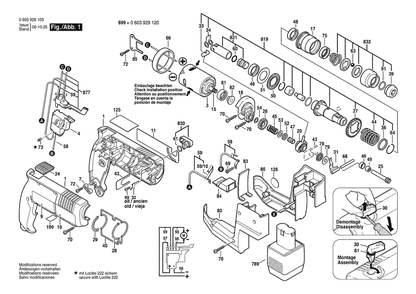 Part Location Diagram of 1610516011 Bosch Cover Disc