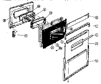 Part Location Diagram of 00486969 Bosch DOOR