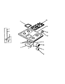 Part Location Diagram of 20-01-037-11 Bosch HINGE Assembly