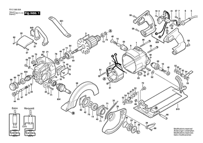 Part Location Diagram of 2610932181 Bosch Blade Bolt