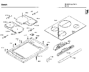 Part Location Diagram of 00312482 Bosch CLEANER