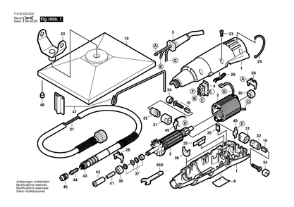 Part Location Diagram of 2615250084 Dremel Nameplate
