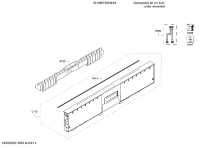Part Location Diagram of 11036782 Bosch OPERATING MODULE NOT
