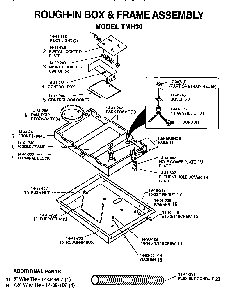 Part Location Diagram of 00414690 Bosch Surface Element Switch