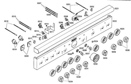 Part Location Diagram of 00473027 Bosch PANEL-FACIA