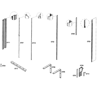 Part Location Diagram of 00678984 Bosch MOUNTING SET