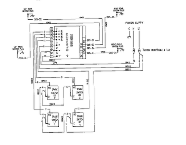 Section 11 Diagram and Parts List for GGNCV30  Thermador Cooktop