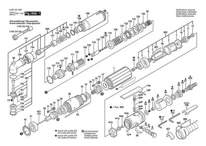 Part Location Diagram of 3607031096 Bosch Assembly Of Service Parts