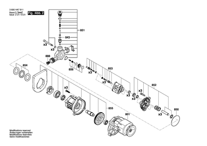 Part Location Diagram of F016F05402 Bosch Tool O-RING