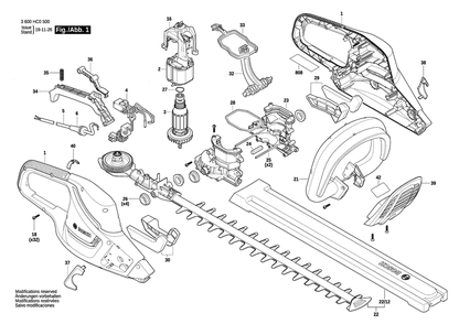 Part Location Diagram of 2609002019 Bosch Grommet